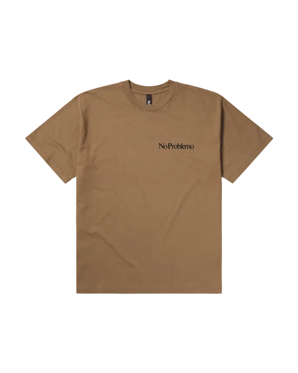 No Problemo Mini Problemo SS Tee tricou kaki bumbac