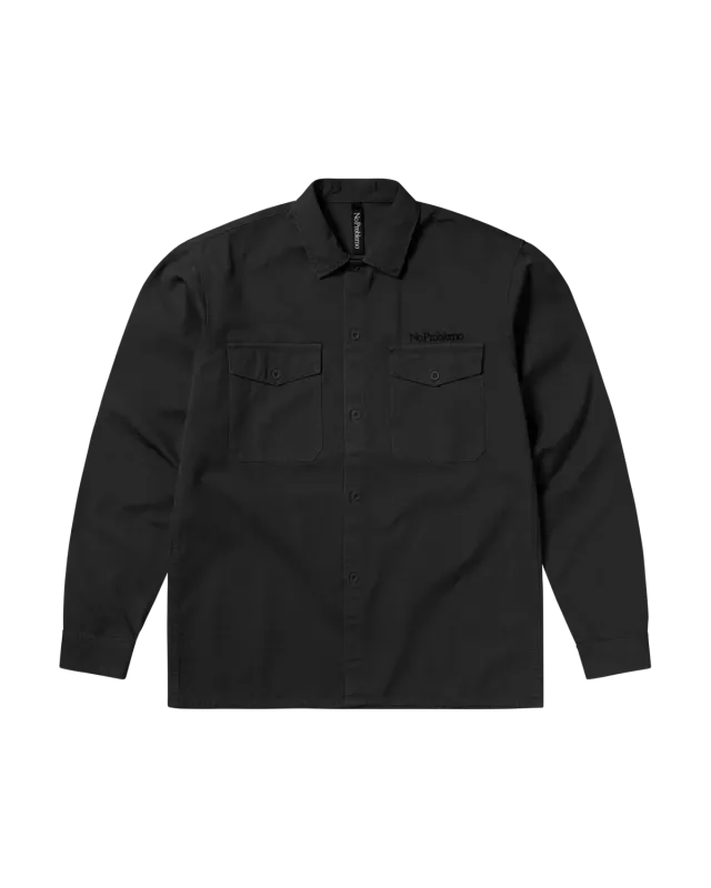 No Problemo Mini Problemo camasa ripstop neagra