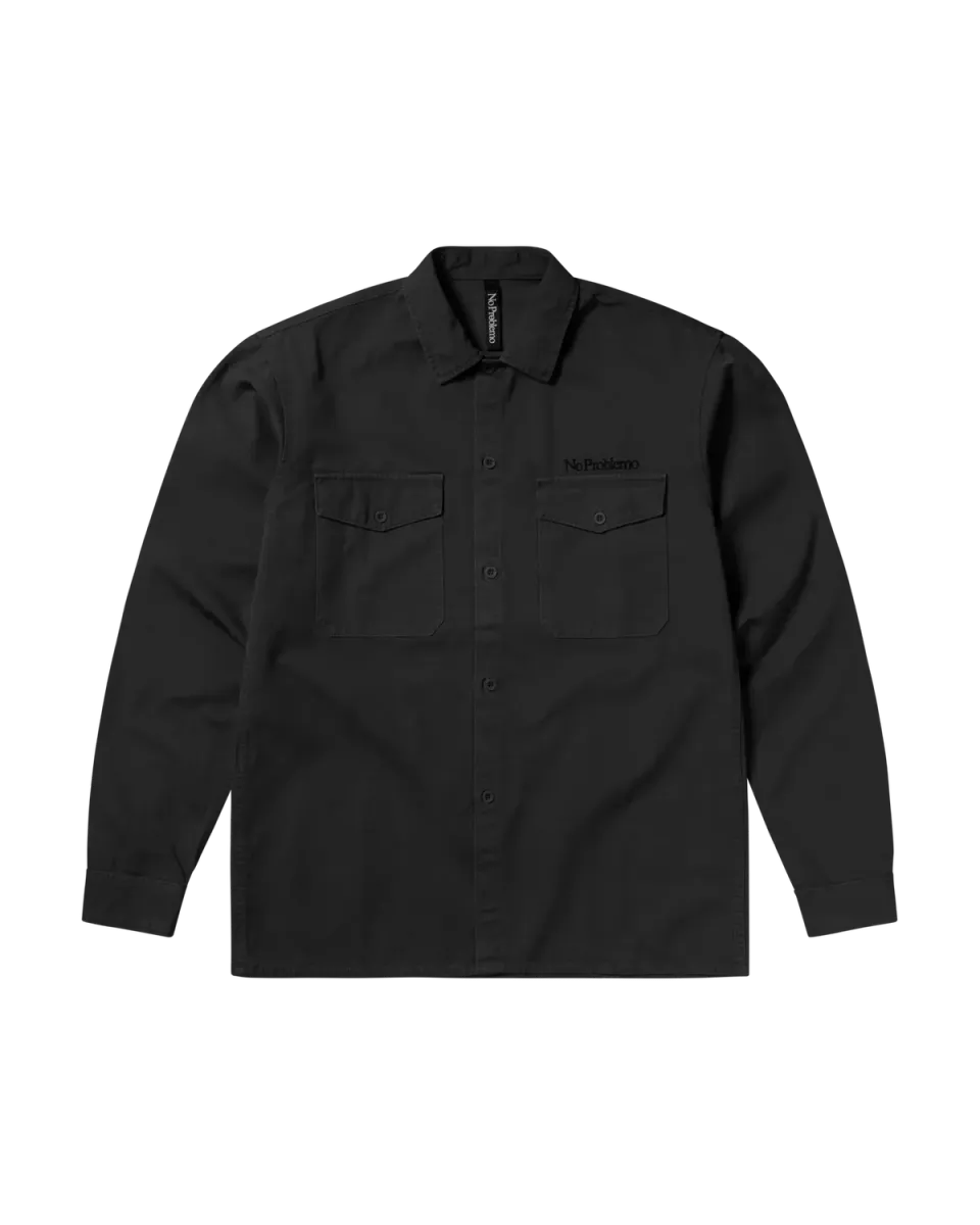 No Problemo Mini Problemo camasa ripstop neagra