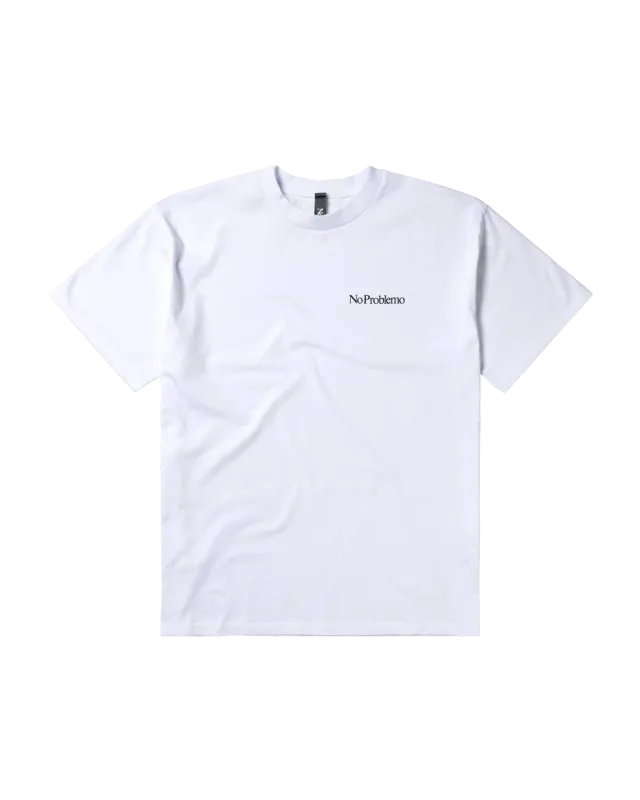 No Problemo Mini Problemo SS Tee tricou alb bumbac