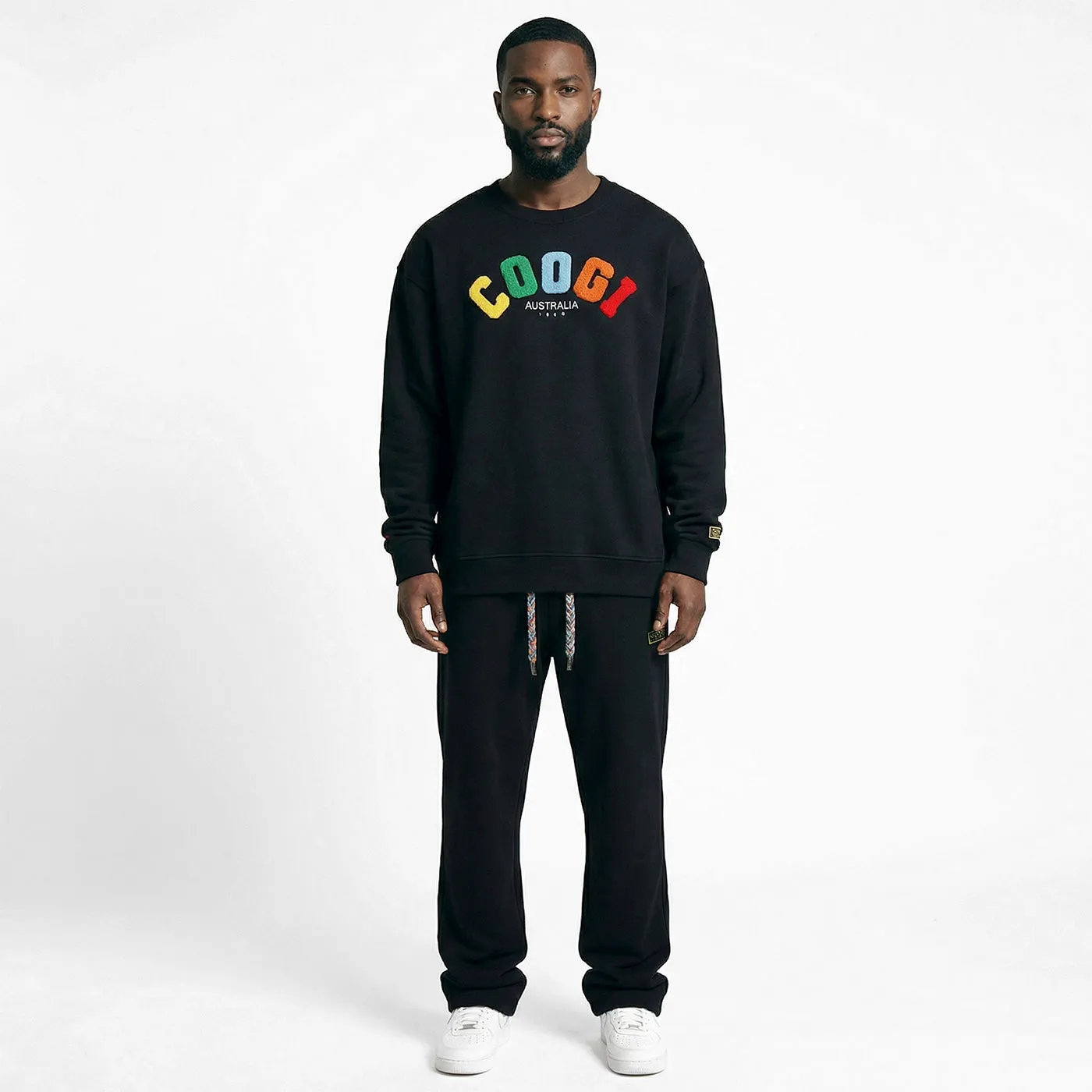 COOGI Crown Reserve HeavyLuxe hanorac oversized negru