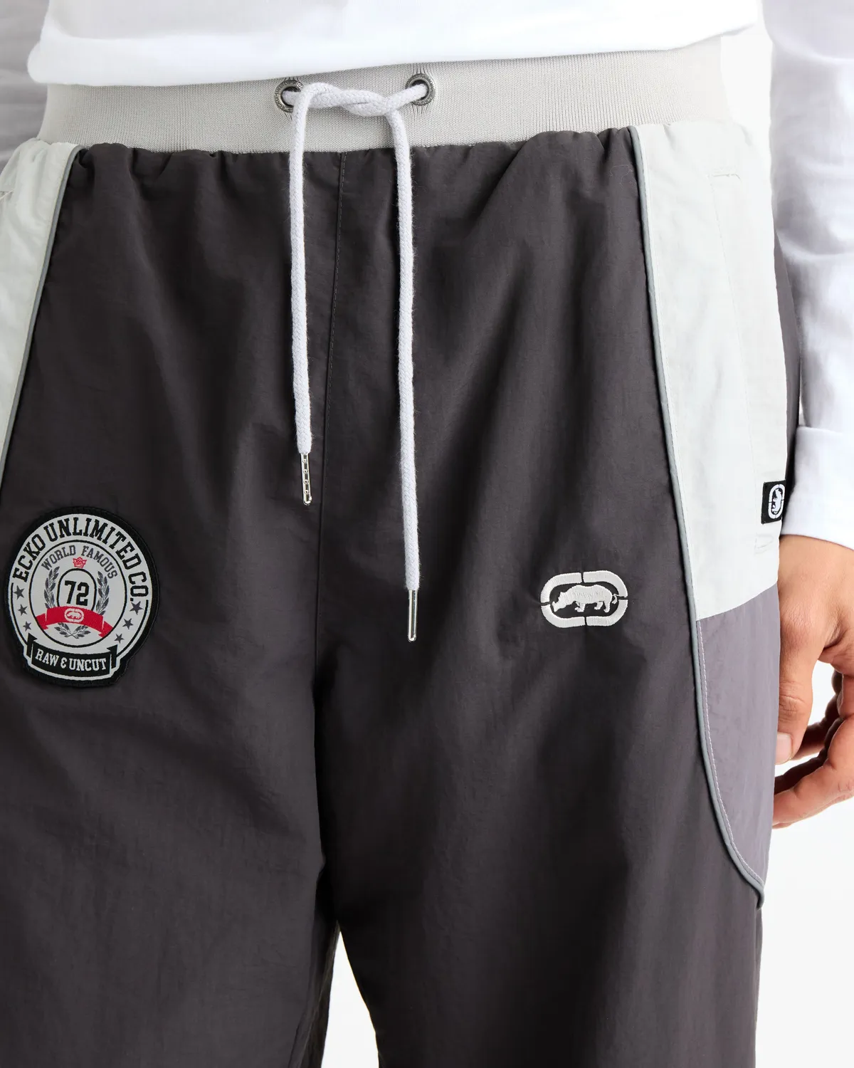 Ecko Red Desmo Track Pants pantaloni gri tricot