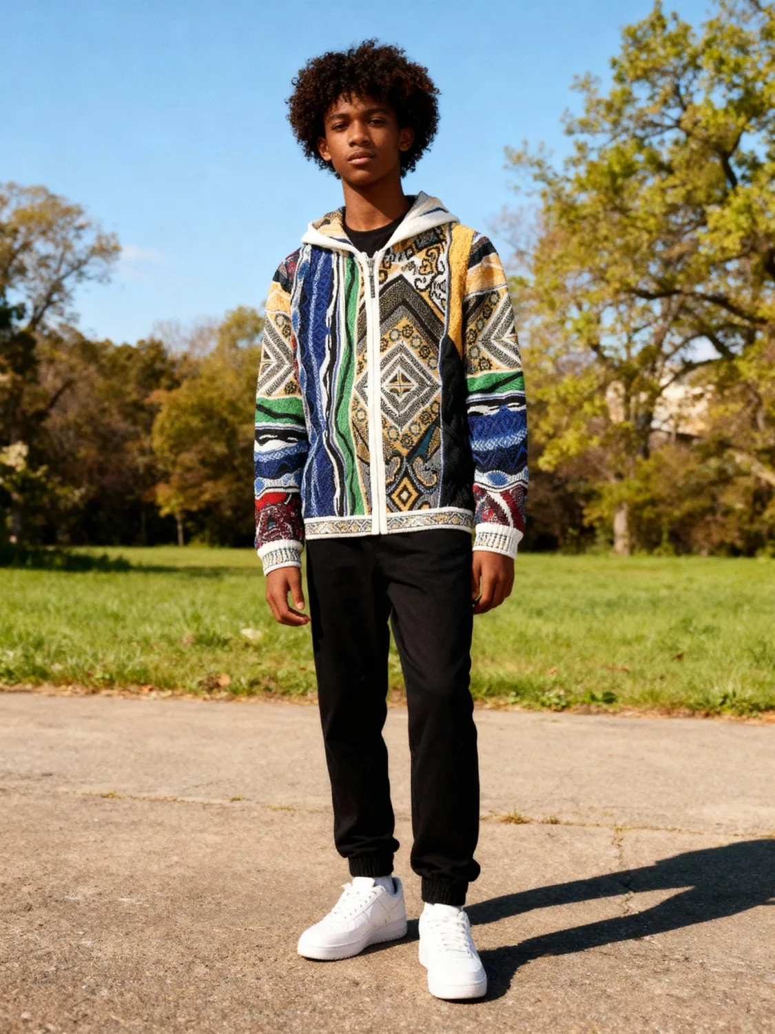 COOGI OG Zip Hoody hanorac copii multicolor