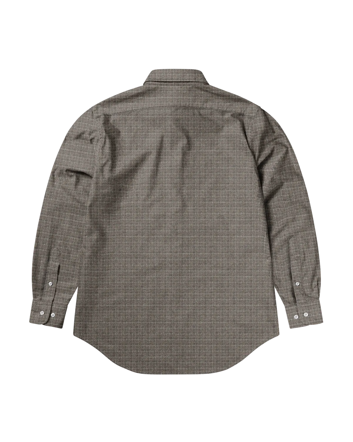 No Problemo Flag Pocket LS camasa maro in carouri