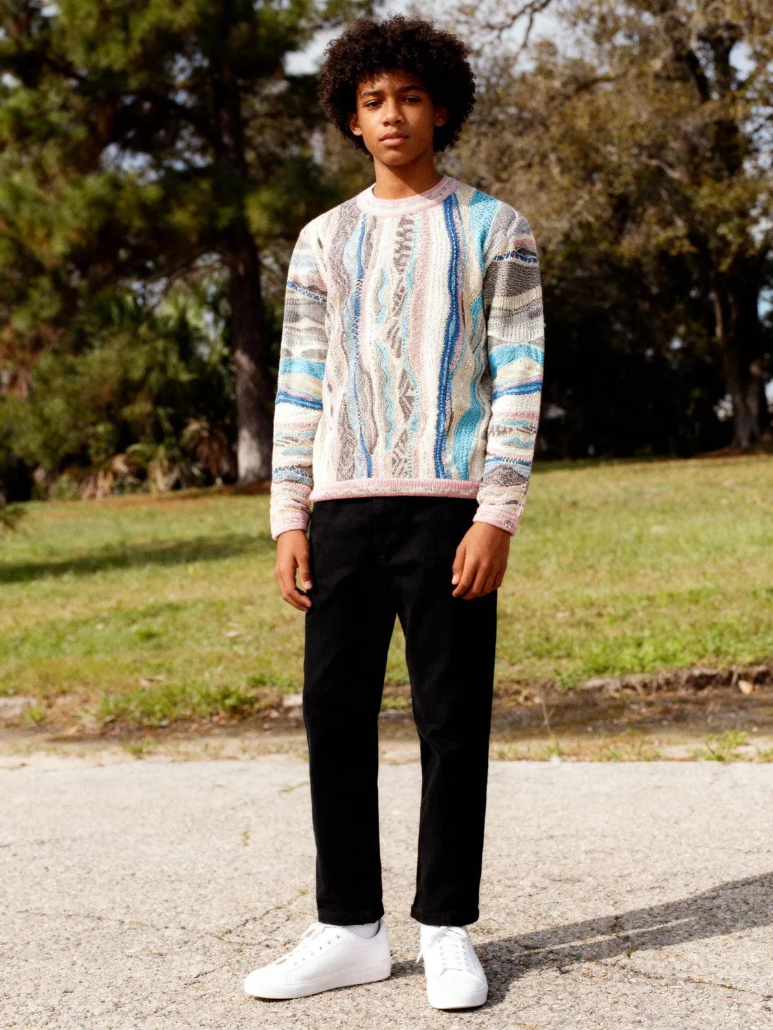 COOGI Rosewater Crewneck pulover copii multicolor