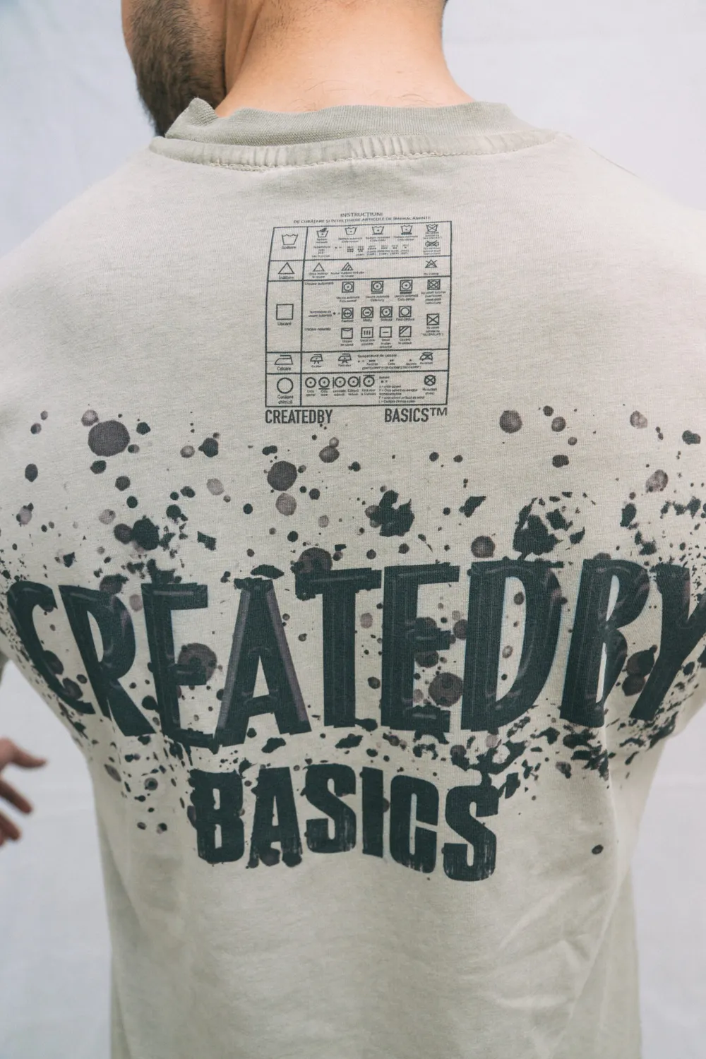 CREATEDBY Basics tricou esential bumbac