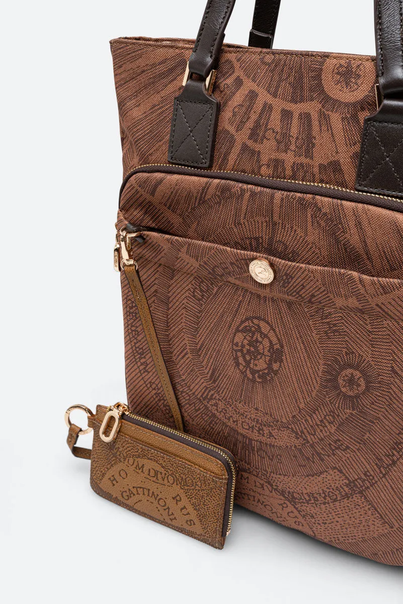Gattinoni Maya Experience rucsac maro nailon