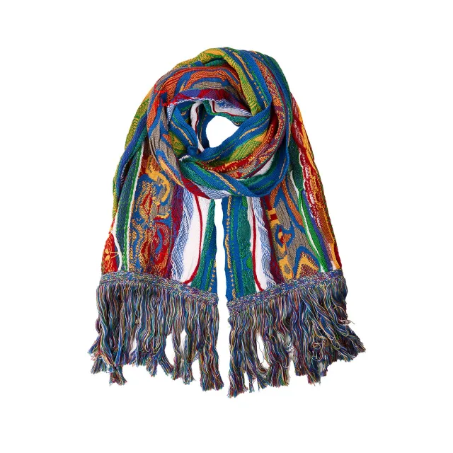 COOGI Classic Knit fular tricot multicolor 77 inch