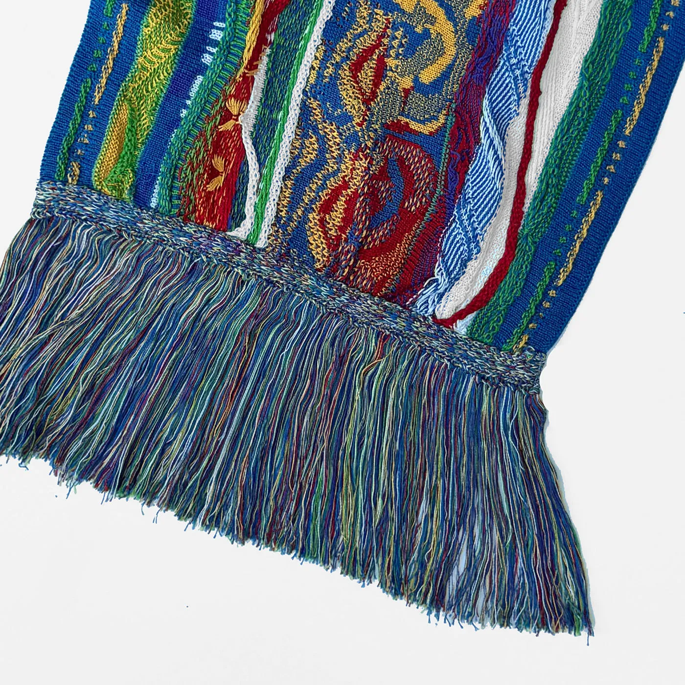 COOGI Classic Knit fular tricot multicolor 77 inch