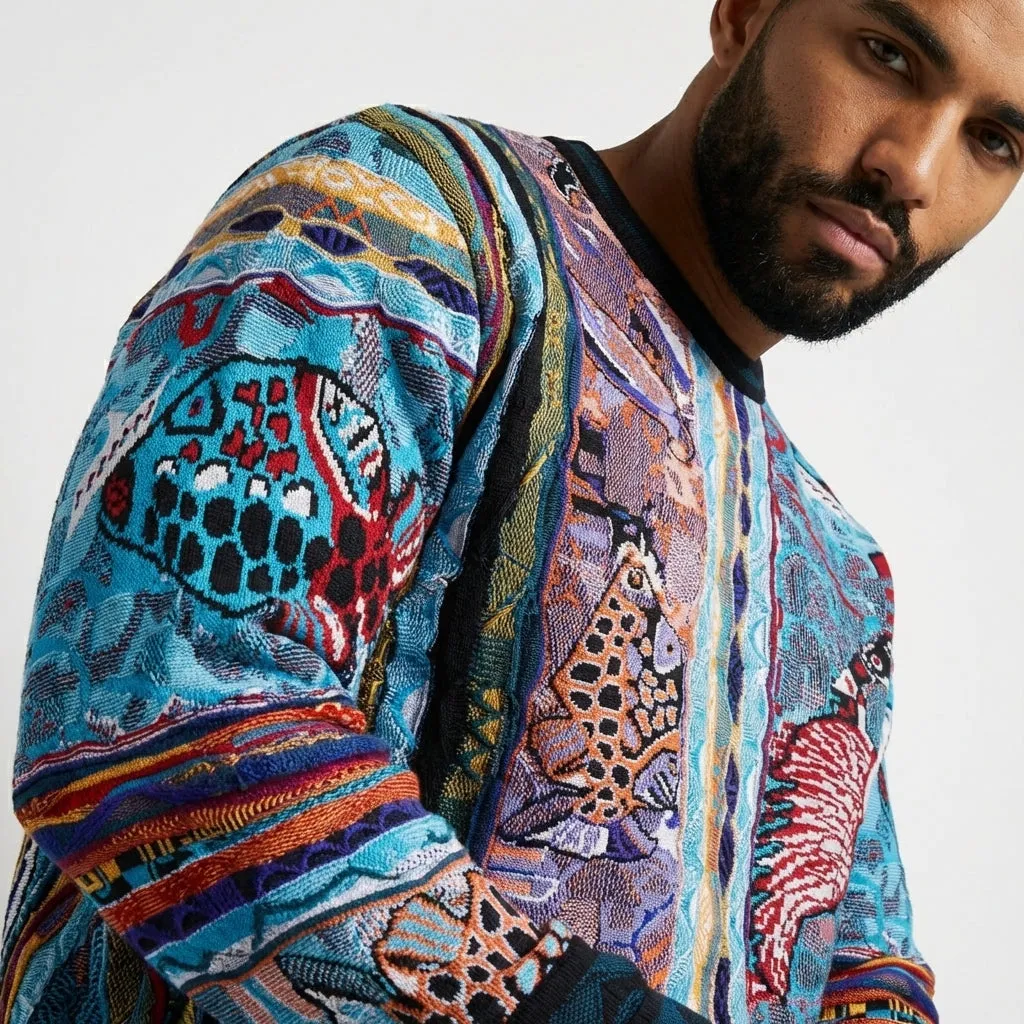 COOGI Sea Cruise Pulover Tricotat Multi Bumbac S-5XL