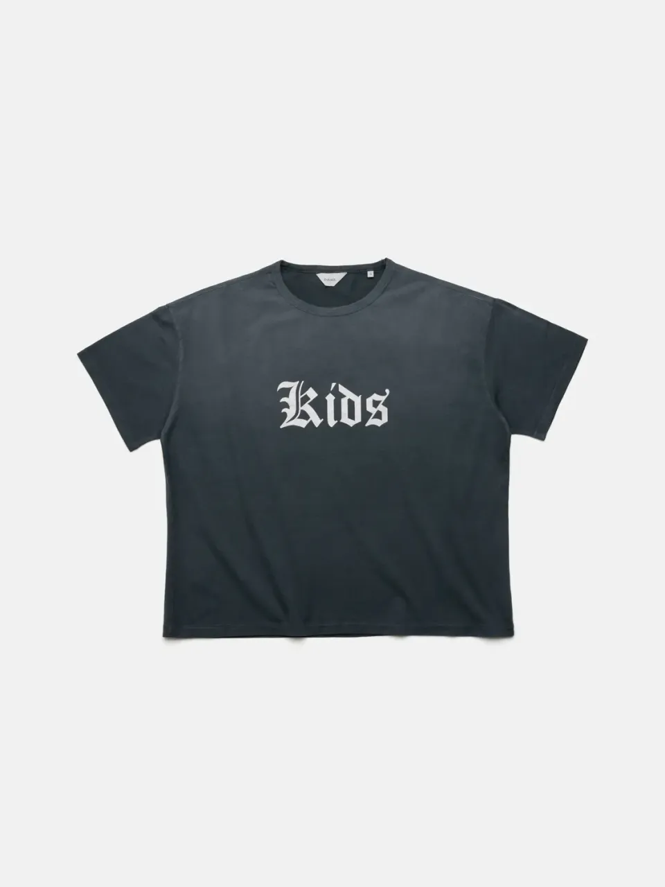 Enrage Single Stitch Tee tricou negru spălat