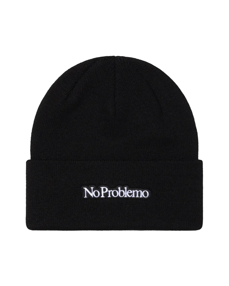 No Problemo Mini Problemo Beanie caciula neagra