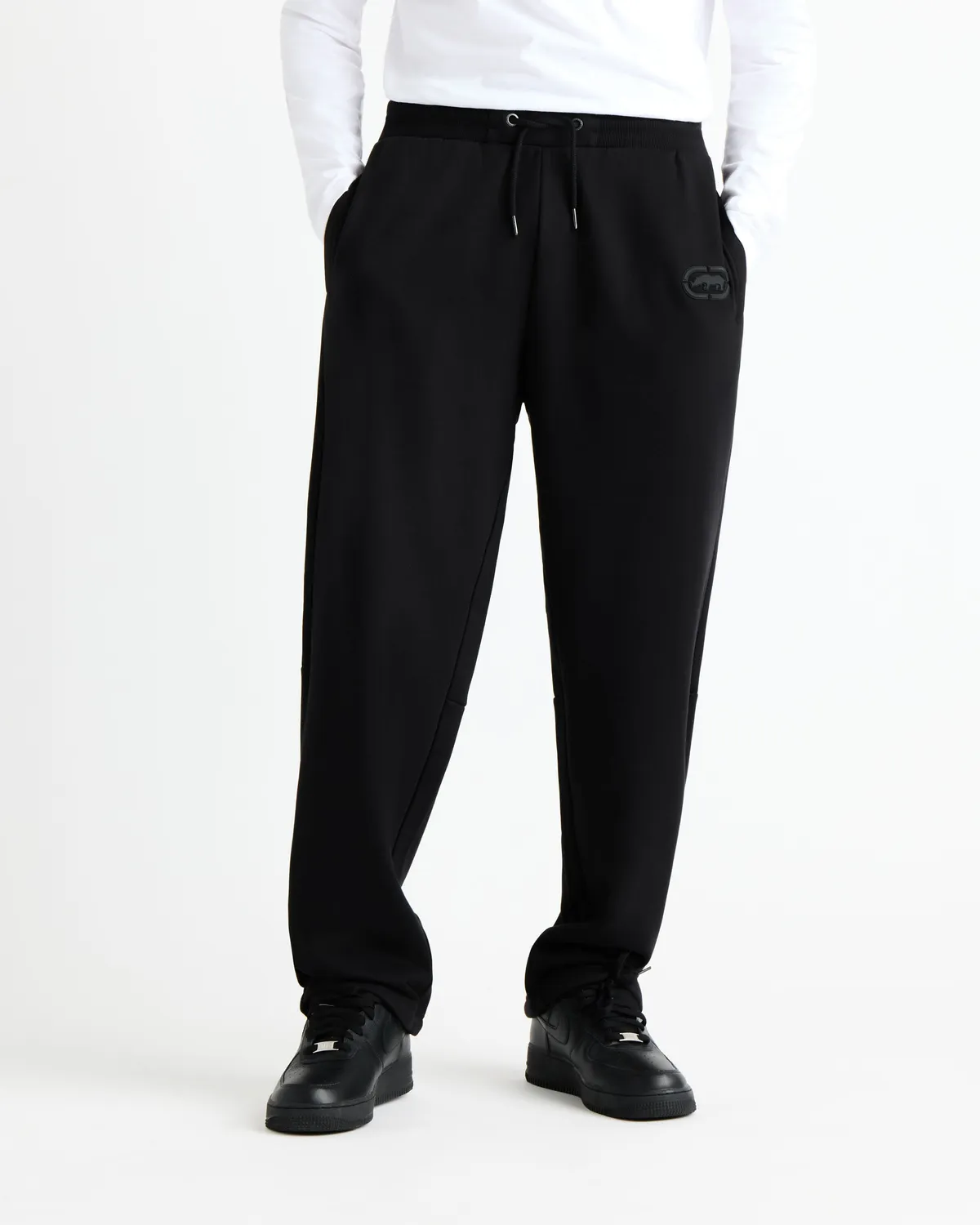 Ecko Red Classic Wide Leg pantaloni trening fleece