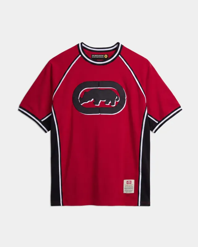 Ecko Red Rhino Raglan tricou barbati negru