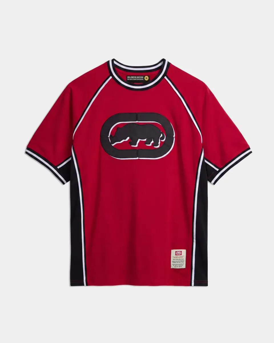 Ecko Red Rhino Raglan tricou barbati negru
