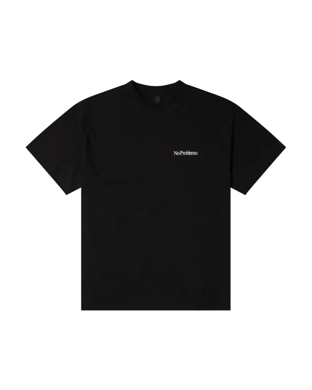 No Problemo Mini Problemo SS Tee tricou negru bumbac