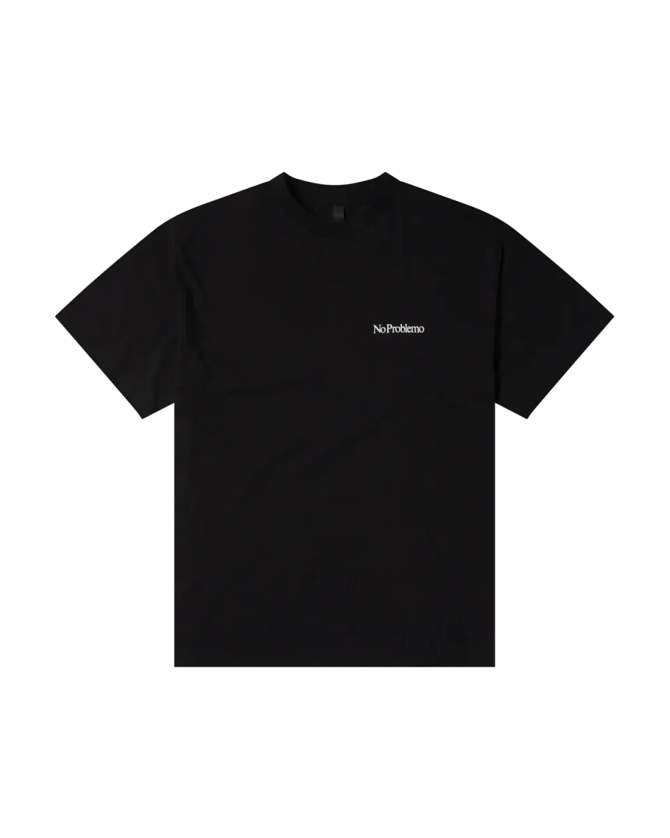 No Problemo Mini Problemo SS Tee tricou negru bumbac