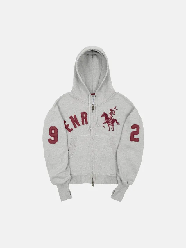Enrage 2010 Zip Hoodie hanorac fermoar gri