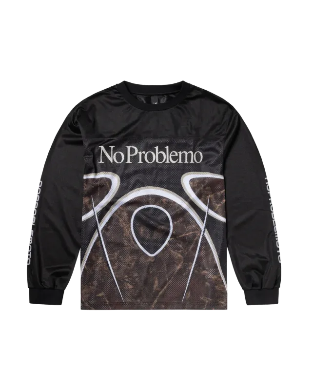 No Problemo Alien LS Moto Shirt cămașă neagră camo