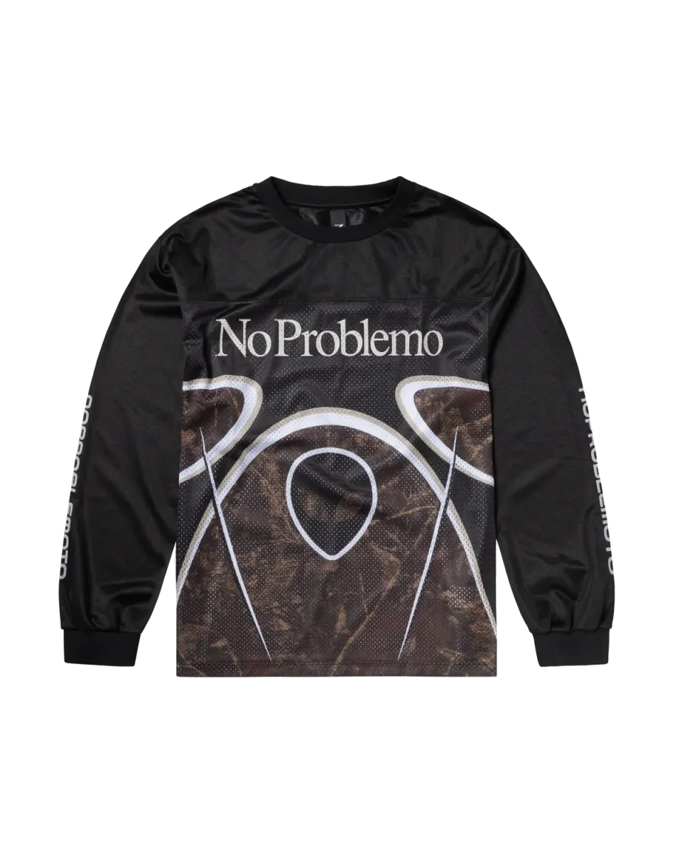 No Problemo Alien LS Moto Shirt cămașă neagră camo