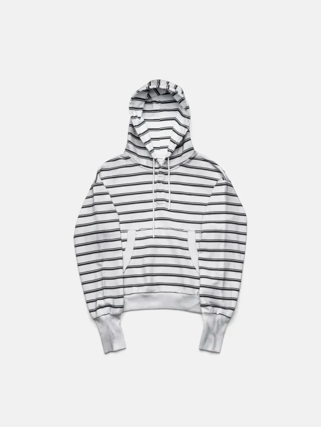 Enrage Henley Hoodie hanorac dungi bumbac