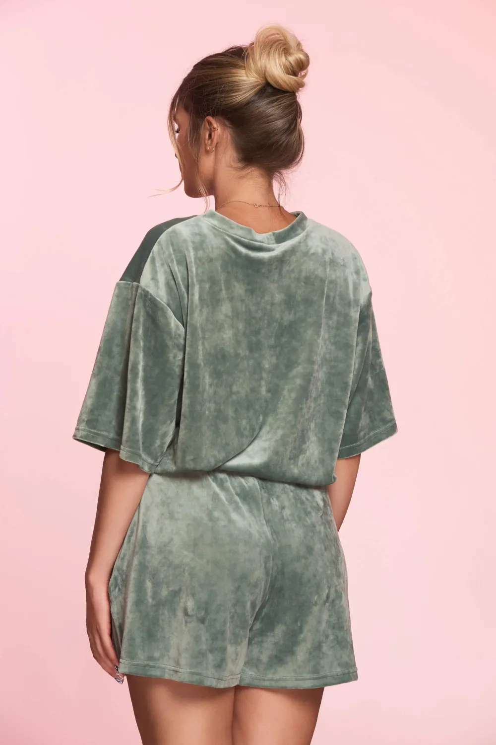 Walk in Love trening pantaloni scurți verde salvie