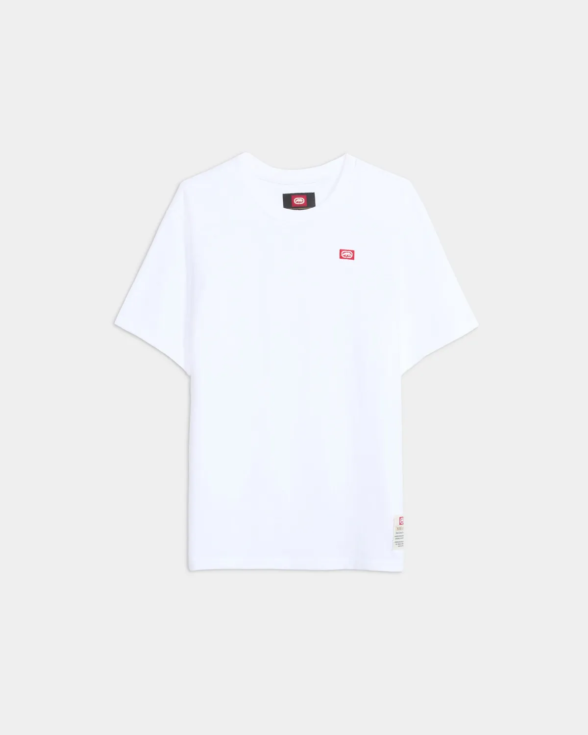 Ecko Red Cornerstone tricou brodat bumbac