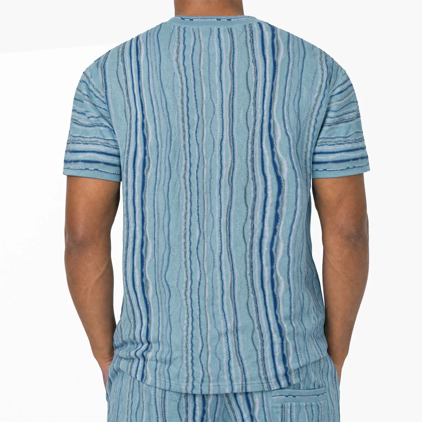 COOGI Light Weight tricot tricou bumbac albastru