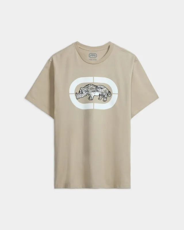 Ecko Red Graffiti Across The City tricou bumbac greu