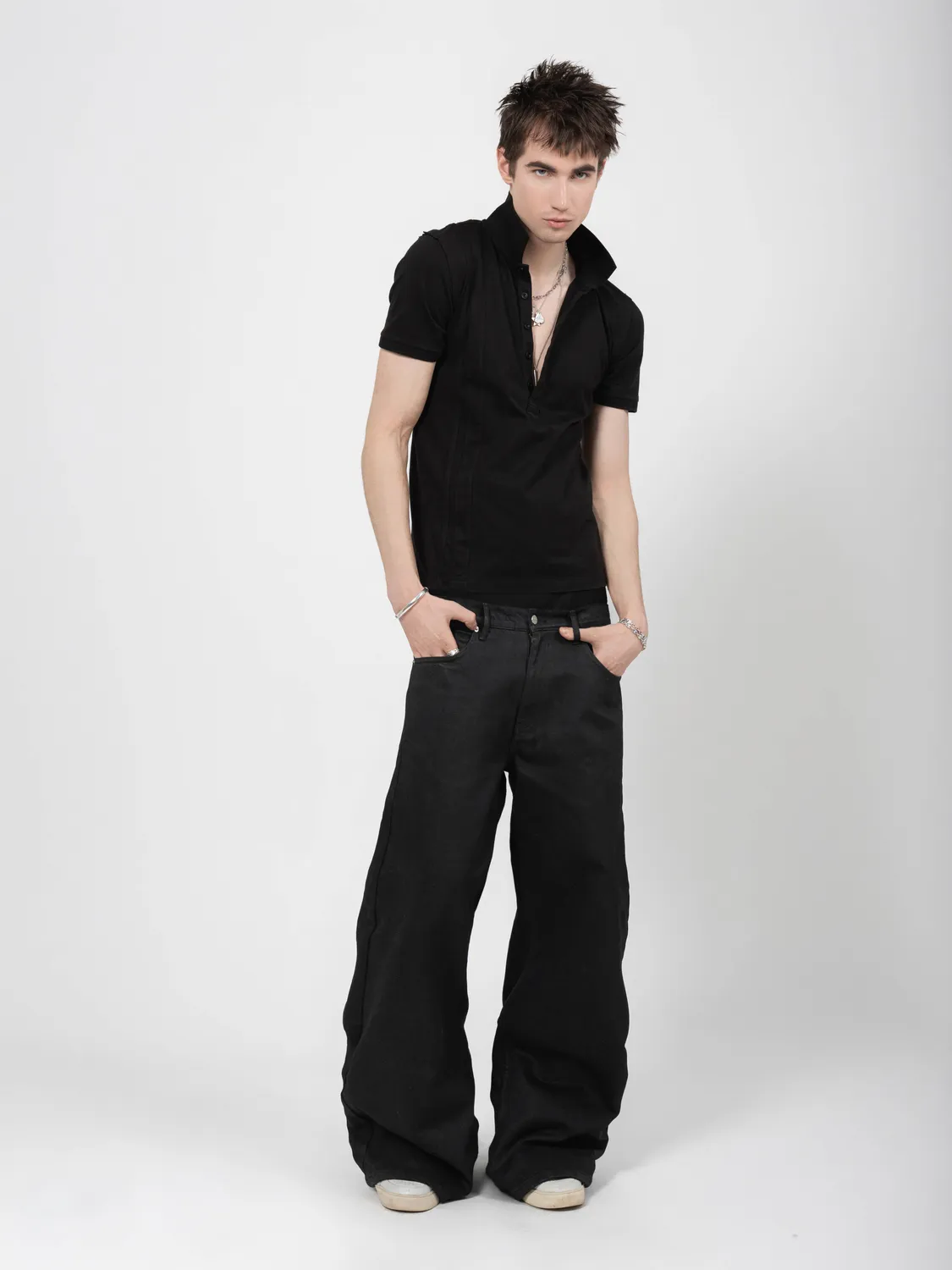 Enrage Polo Shirt 7 tricou polo negru