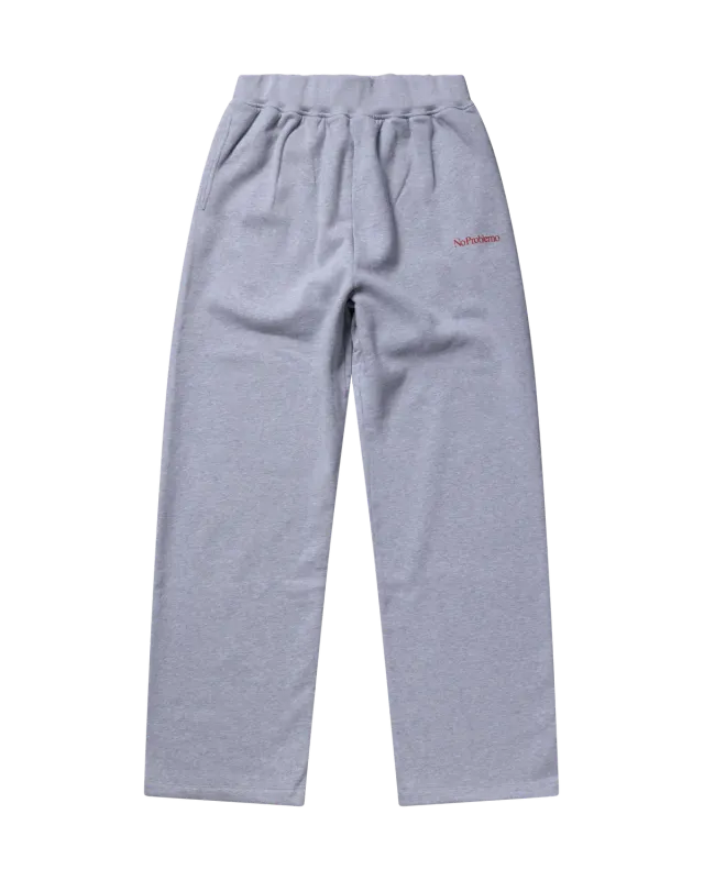 No Problemo Mini Problemo pantaloni gri bumbac