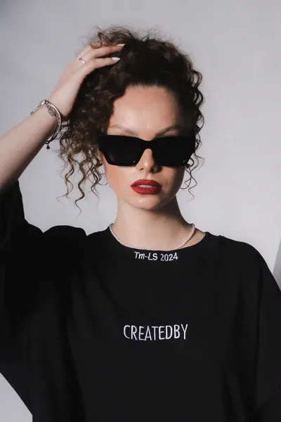 Createdby Butterfly V3 tricou negru greu 380gsm