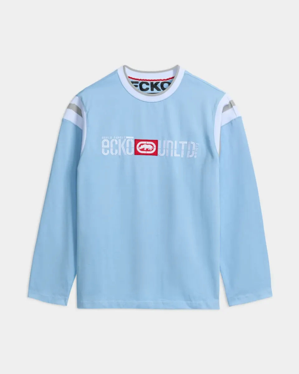 Ecko Red World Famous bluza maneca lunga bumbac