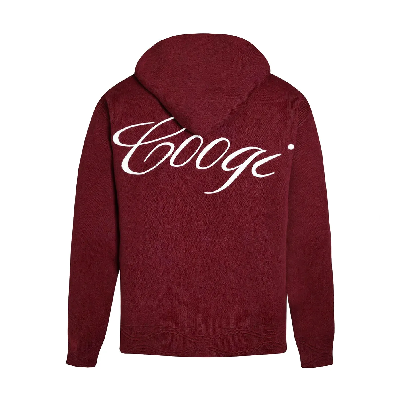 COOGI Heavy Weight Fashion Knit Hoody hanorac rosu