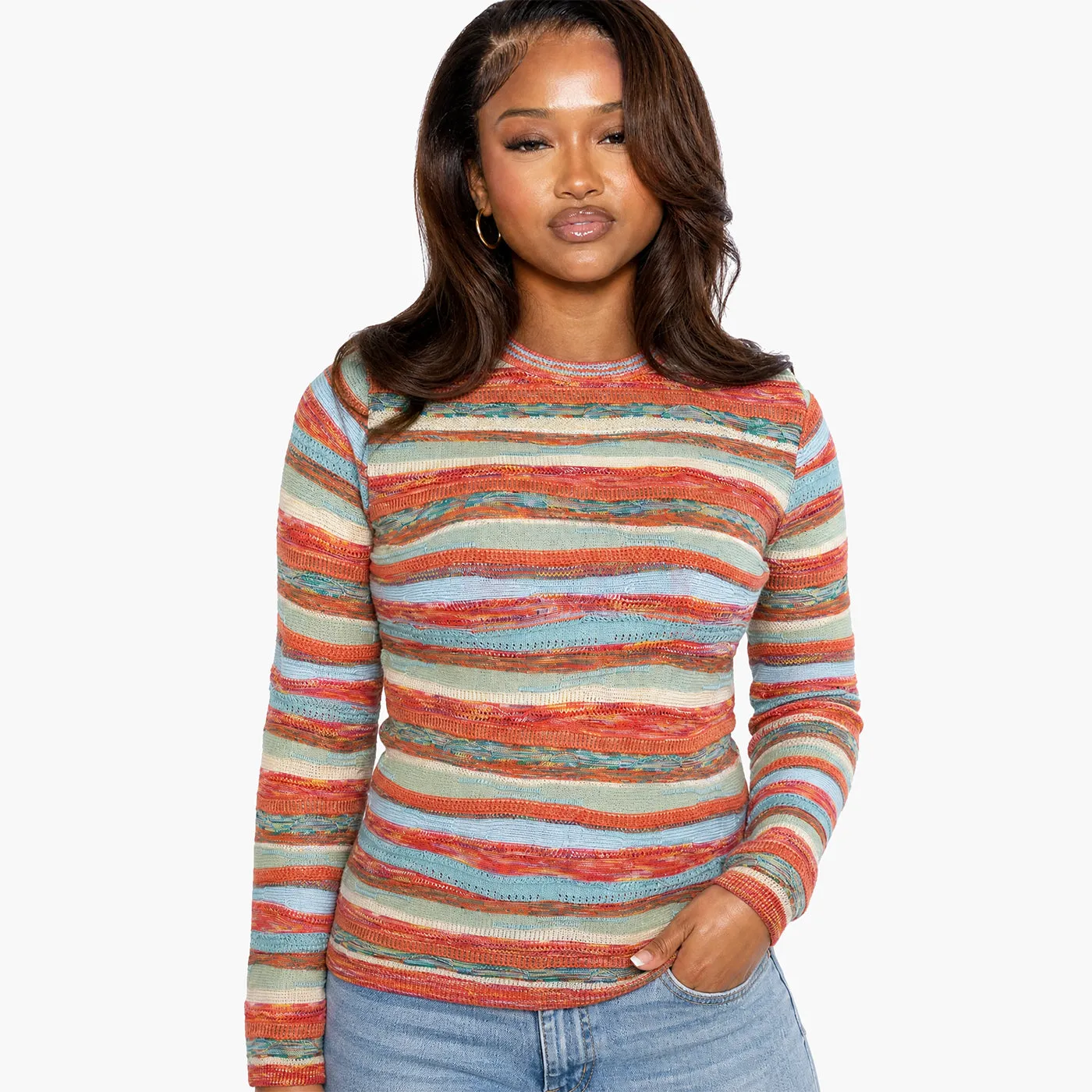 COOGI All-Season bluza dama portocaliu maneca lunga