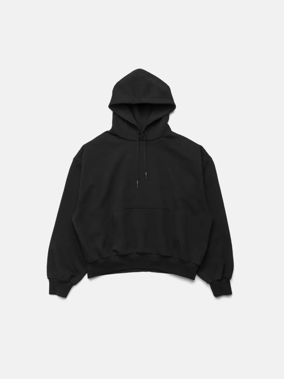 Enrage Blanc Hoodie hanorac negru 100% bumbac