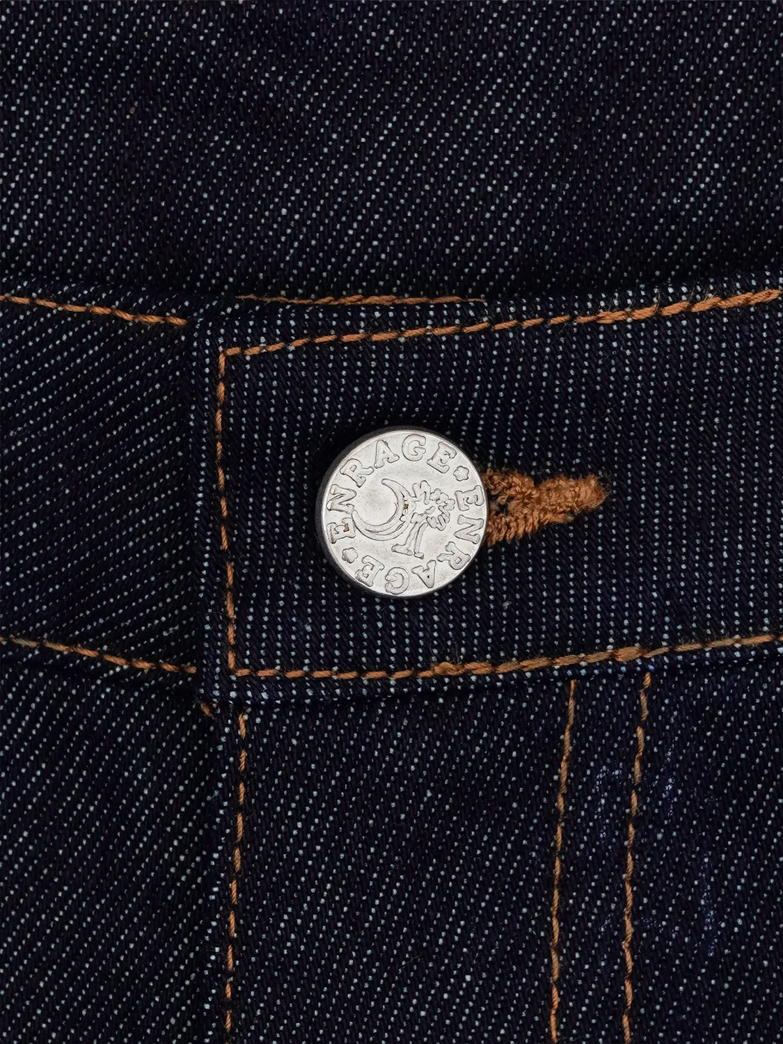 Enrage Bowstons Jeans blugi raw denim largi