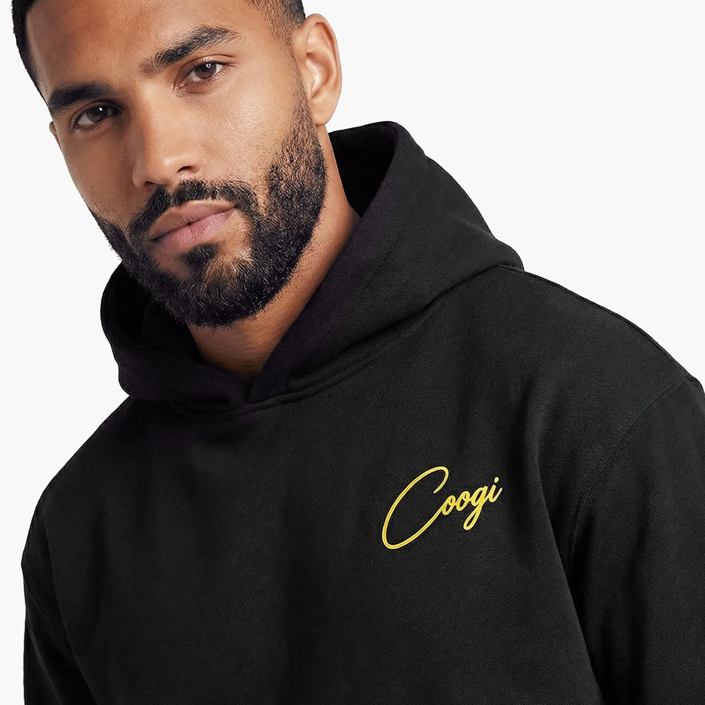COOGI Crown Reserve Script hanorac oversized negru fleece