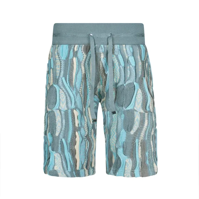 COOGI Ocean Blue sort tricotat albastru bumbac