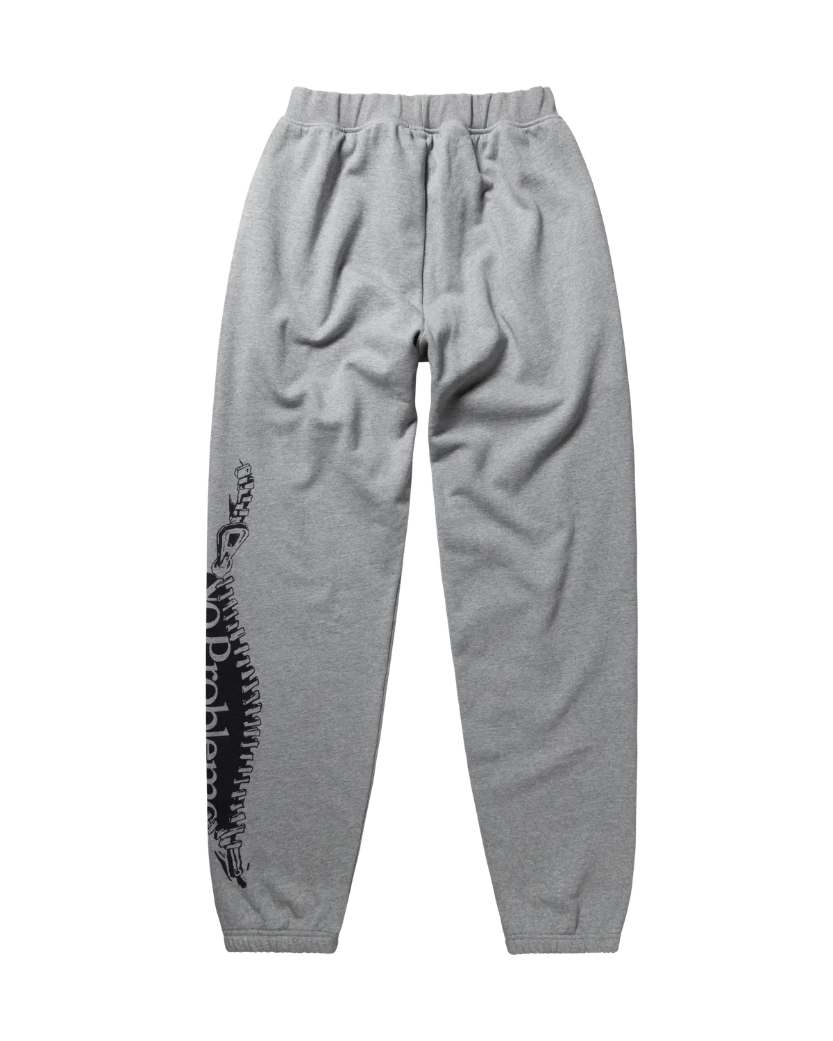 No Problemo NP Zip Sweatpant trening gri bumbac