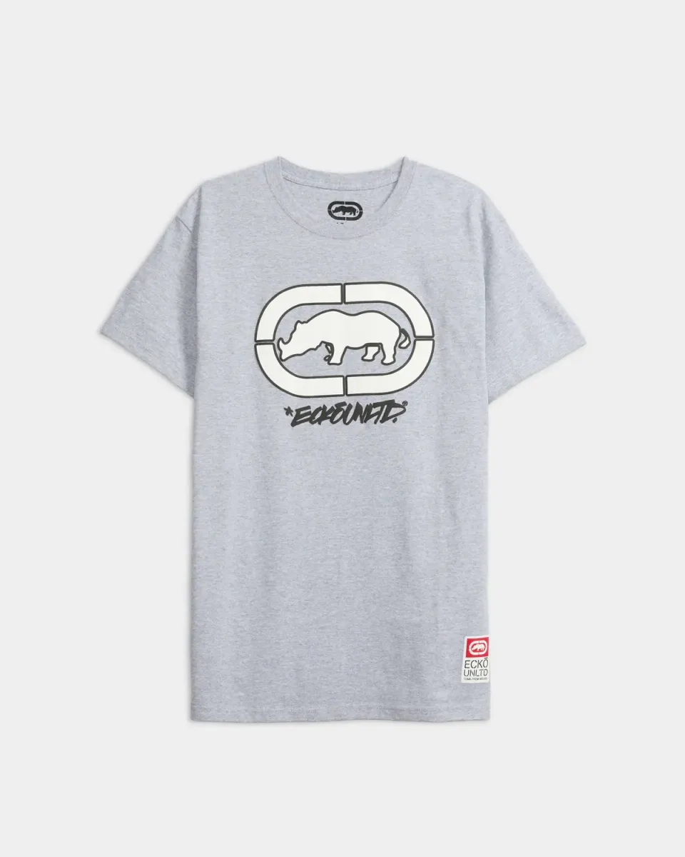Ecko Red Over The Top tee bumbac cu imprimeu