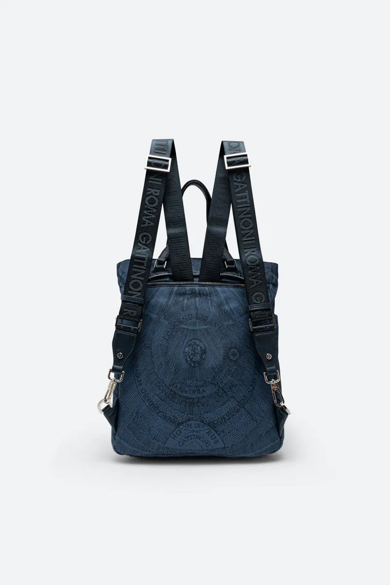 Gattinoni Maya Experience rucsac albastru nailon