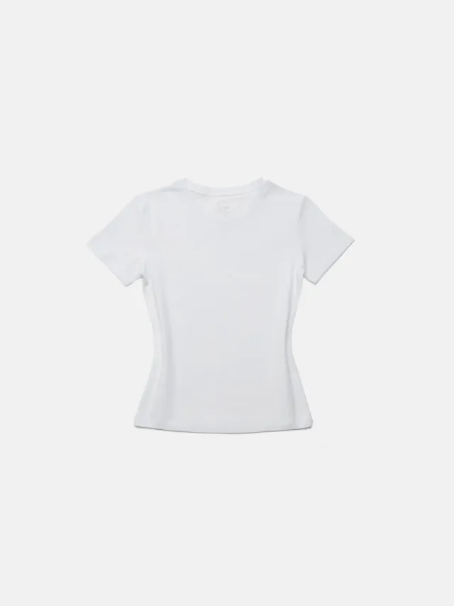 Enrage Fitted tricou dama alb modal