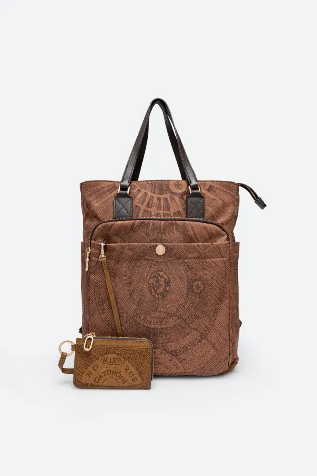 Gattinoni Maya Experience rucsac maro nailon