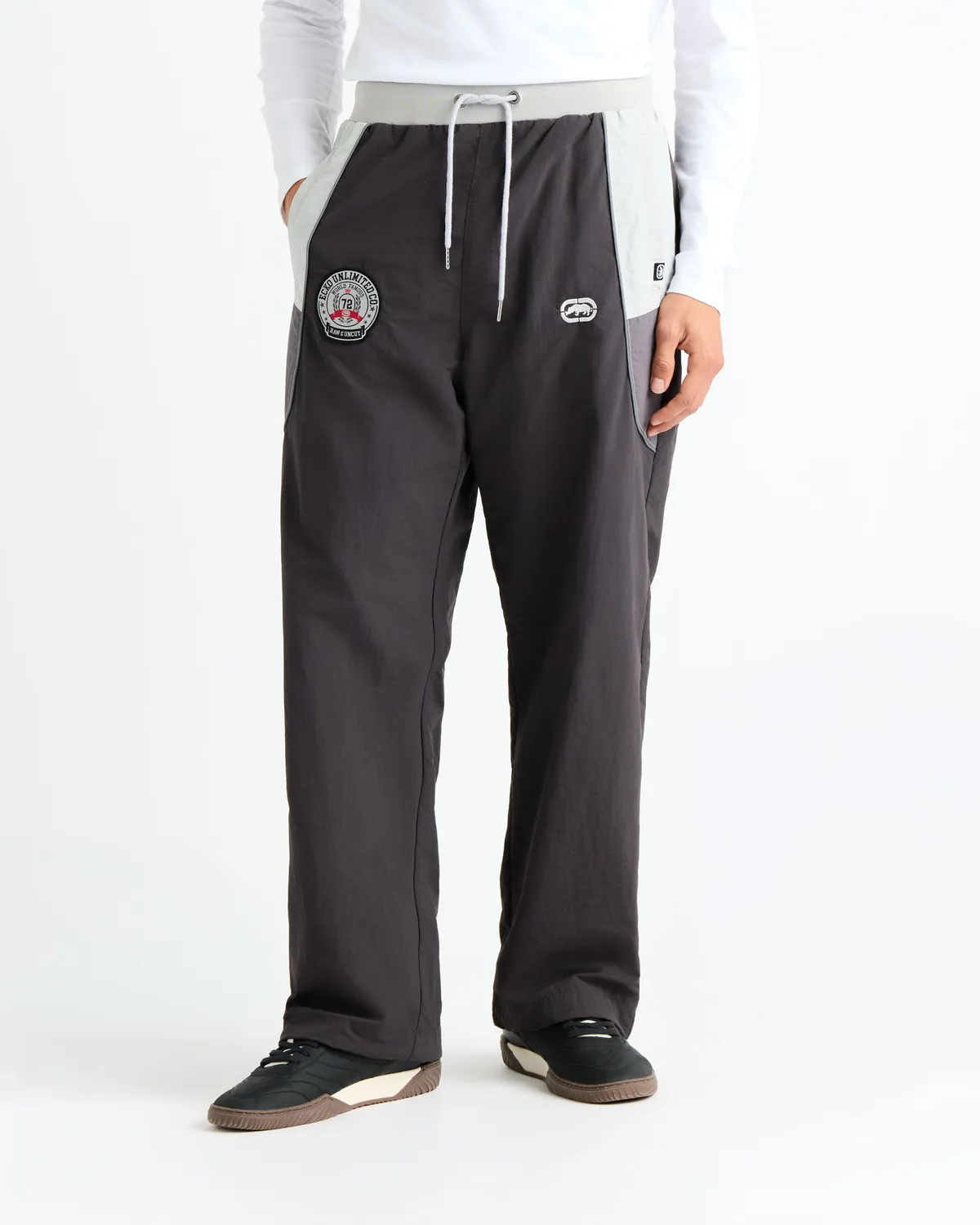 Ecko Red Desmo Track Pants pantaloni gri tricot