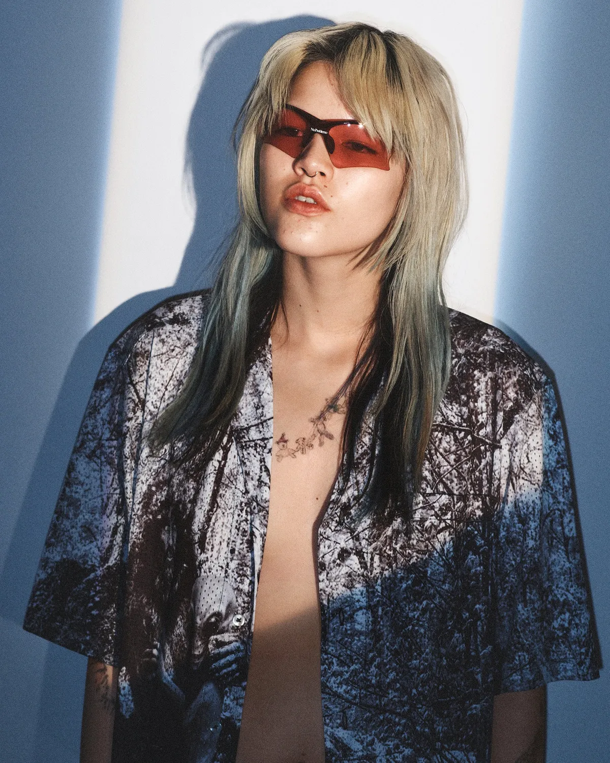 No Problemo Pluto ochelari soare Silver Chrome
