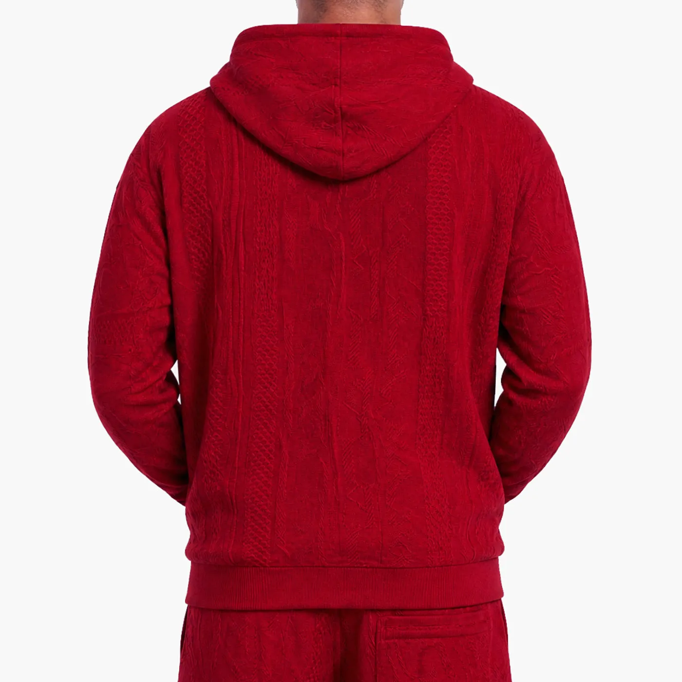 COOGI Red Alert hanorac tricotat rosu bumbac