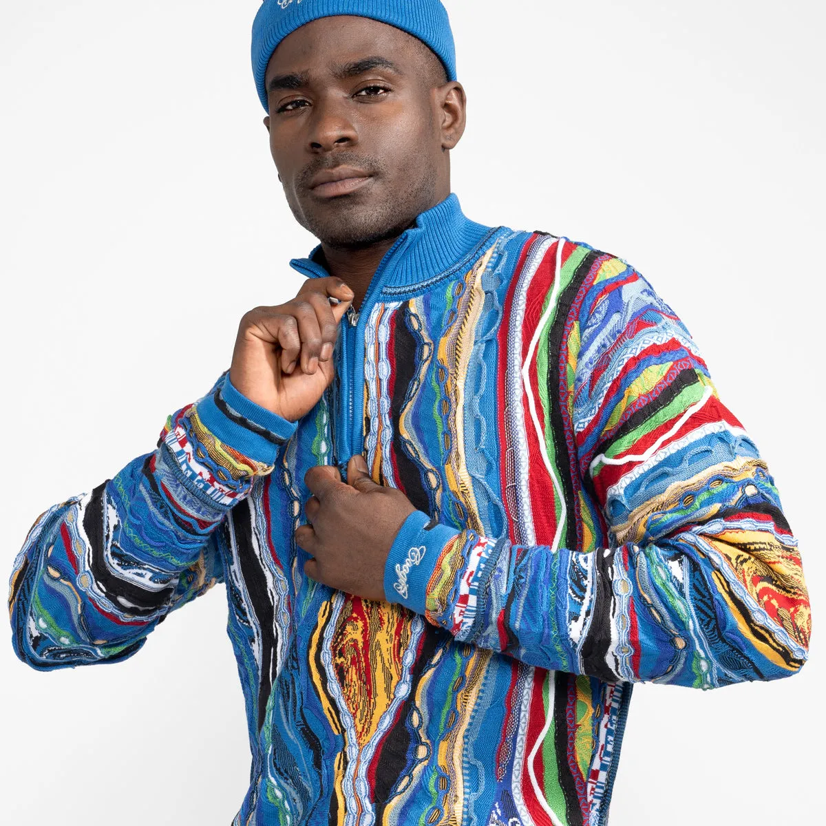 COOGI Byron pulover barbati quarter-zip bumbac