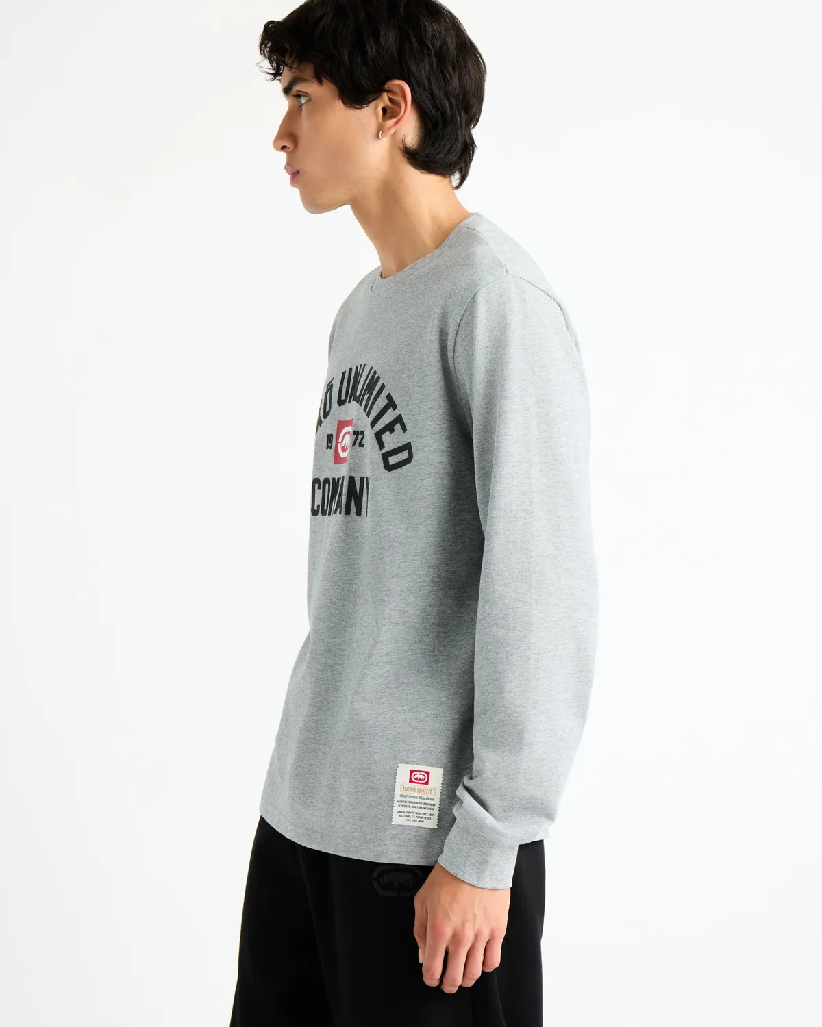 Ecko Red Classic Arch tricou maneca lunga bumbac