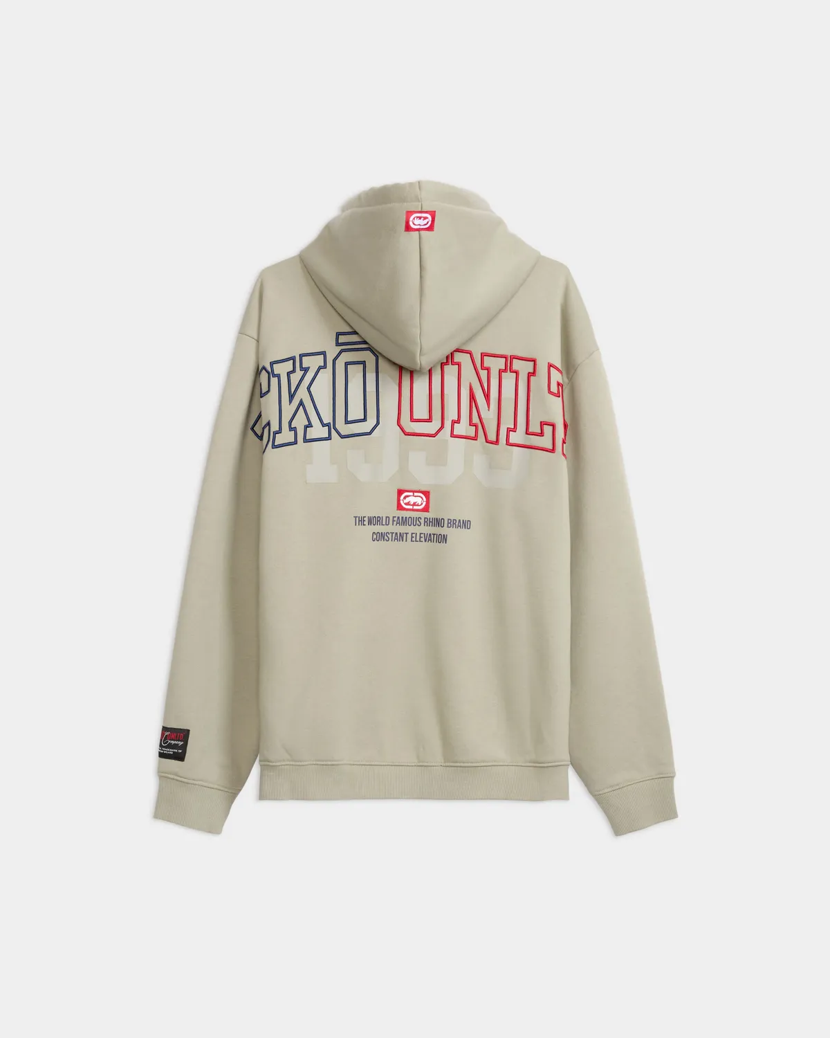 Ecko Red Cornerstone Full Zip Hoodie hanorac bej bumbac
